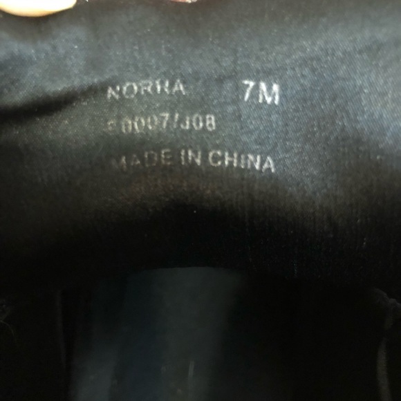 COACH - NORRA STYLE - BLACK SIGNATURE CANVAS & LEATHER WOMEN’S HIGHTOPS - SZ 7 - Picture 10 of 12